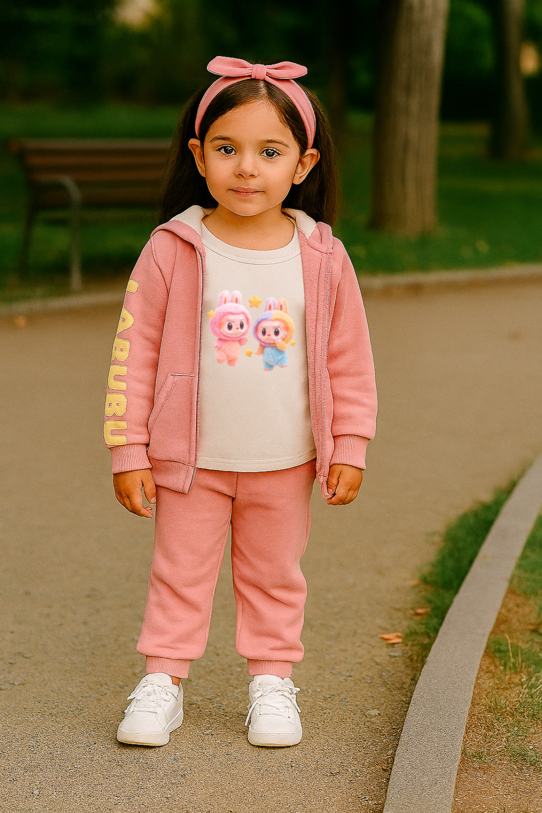 Chandal Labubu con chaqueta con cremallera - Pronto Moda