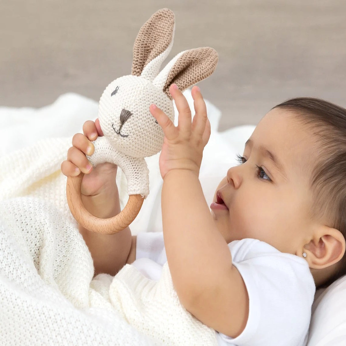 Sonajero conejo - kiokids