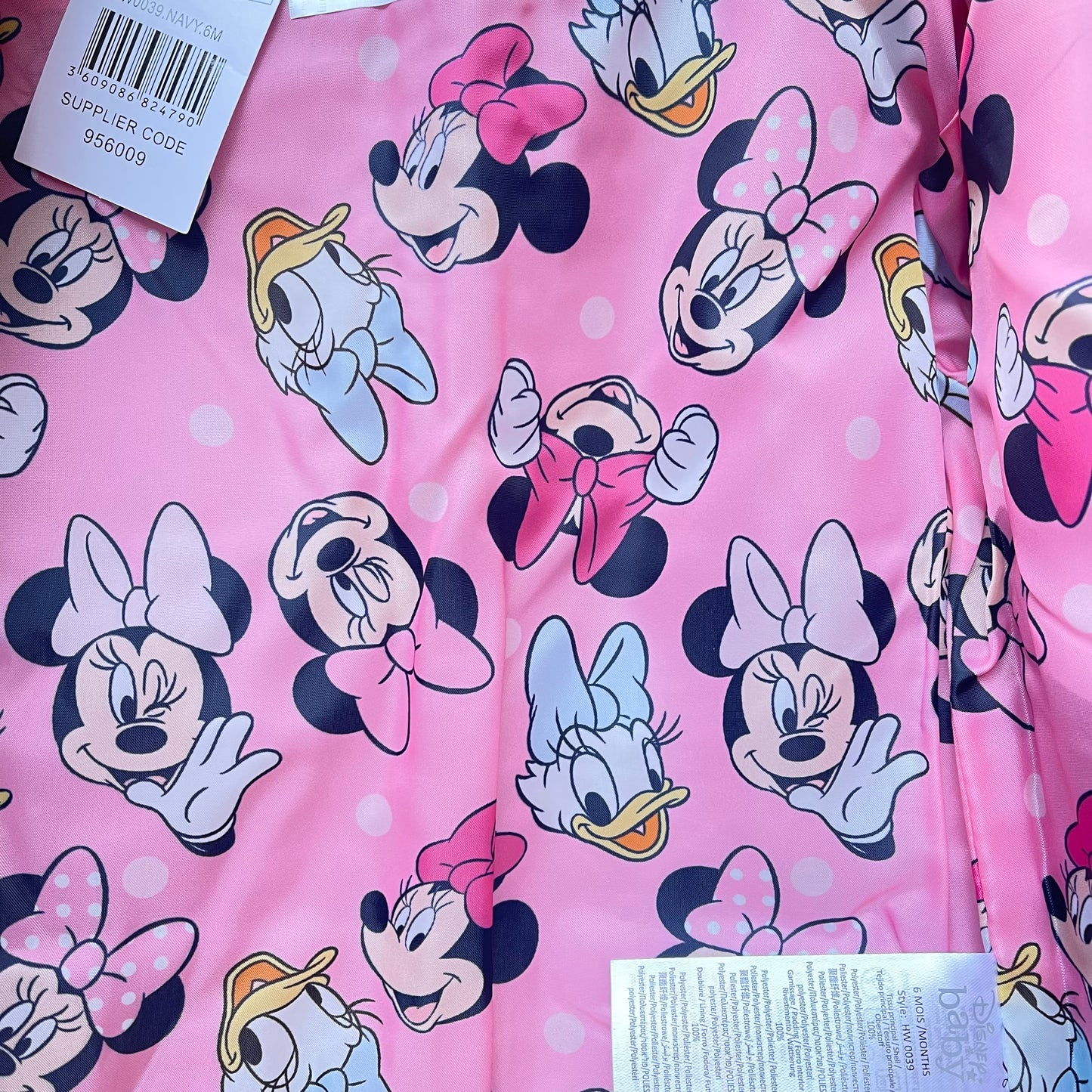 Anorak de bebé con capucha - Minnie