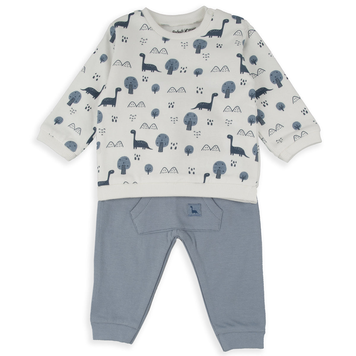 Chandal bebe dinosaurio azules - Babybol