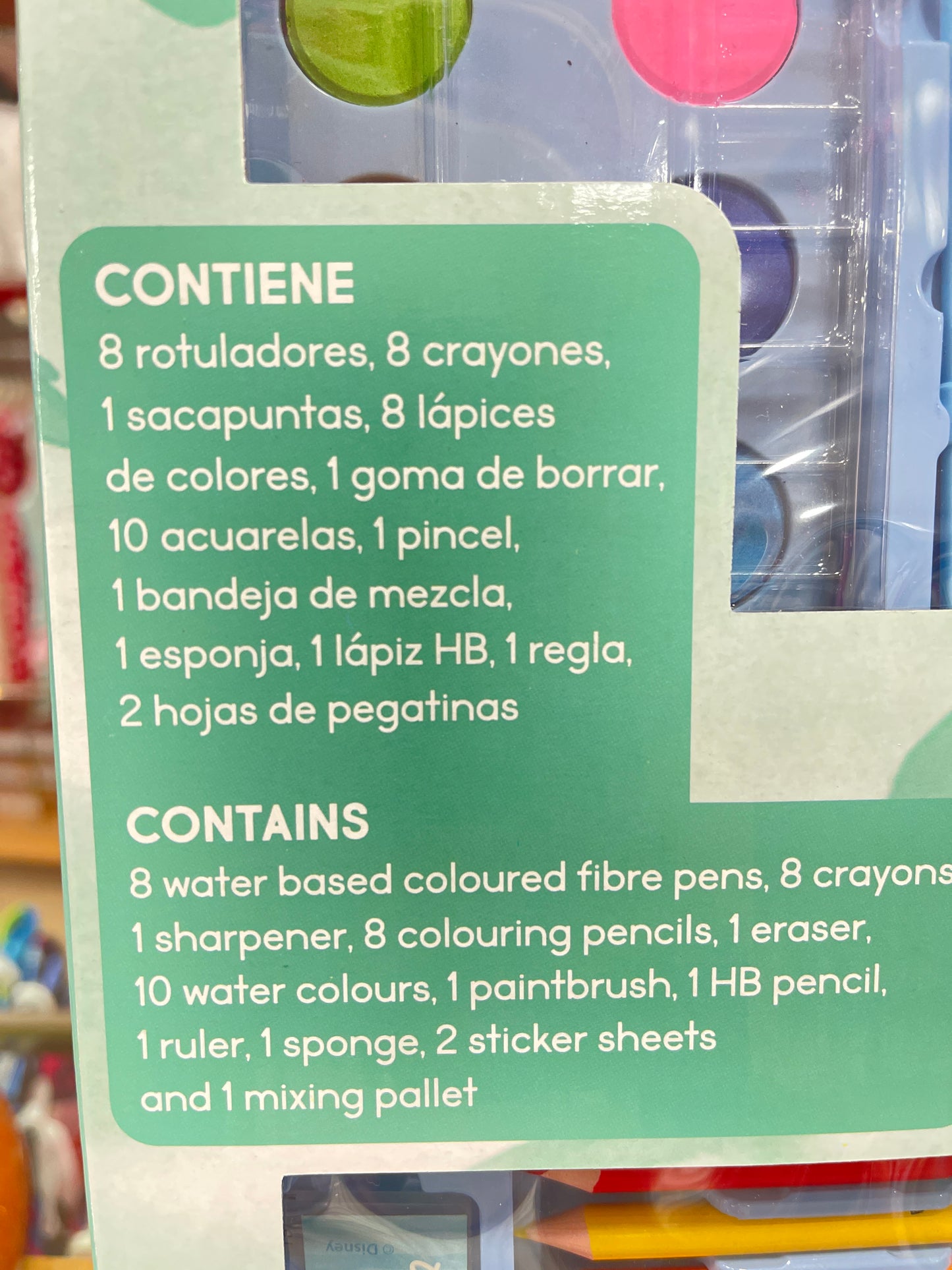 Set de papelería de Stitch - Disney