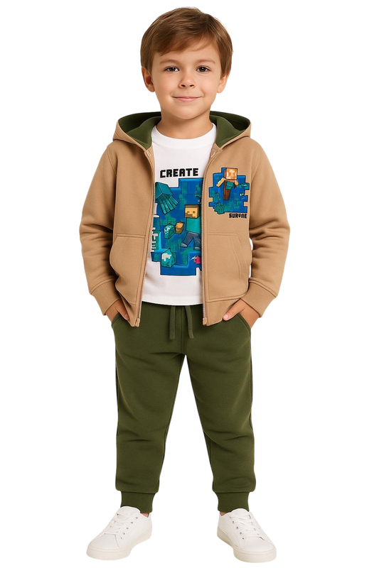 Chandal de niño Minecraft