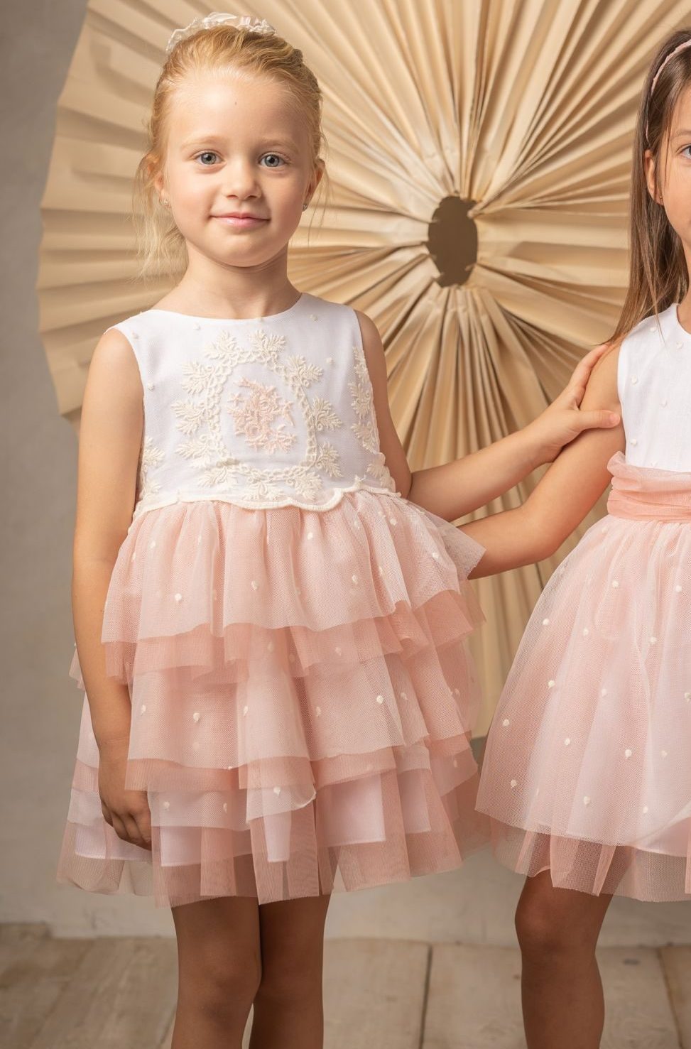 Vestido niña de ceremonia con volantes - Basmarti primavera - verano