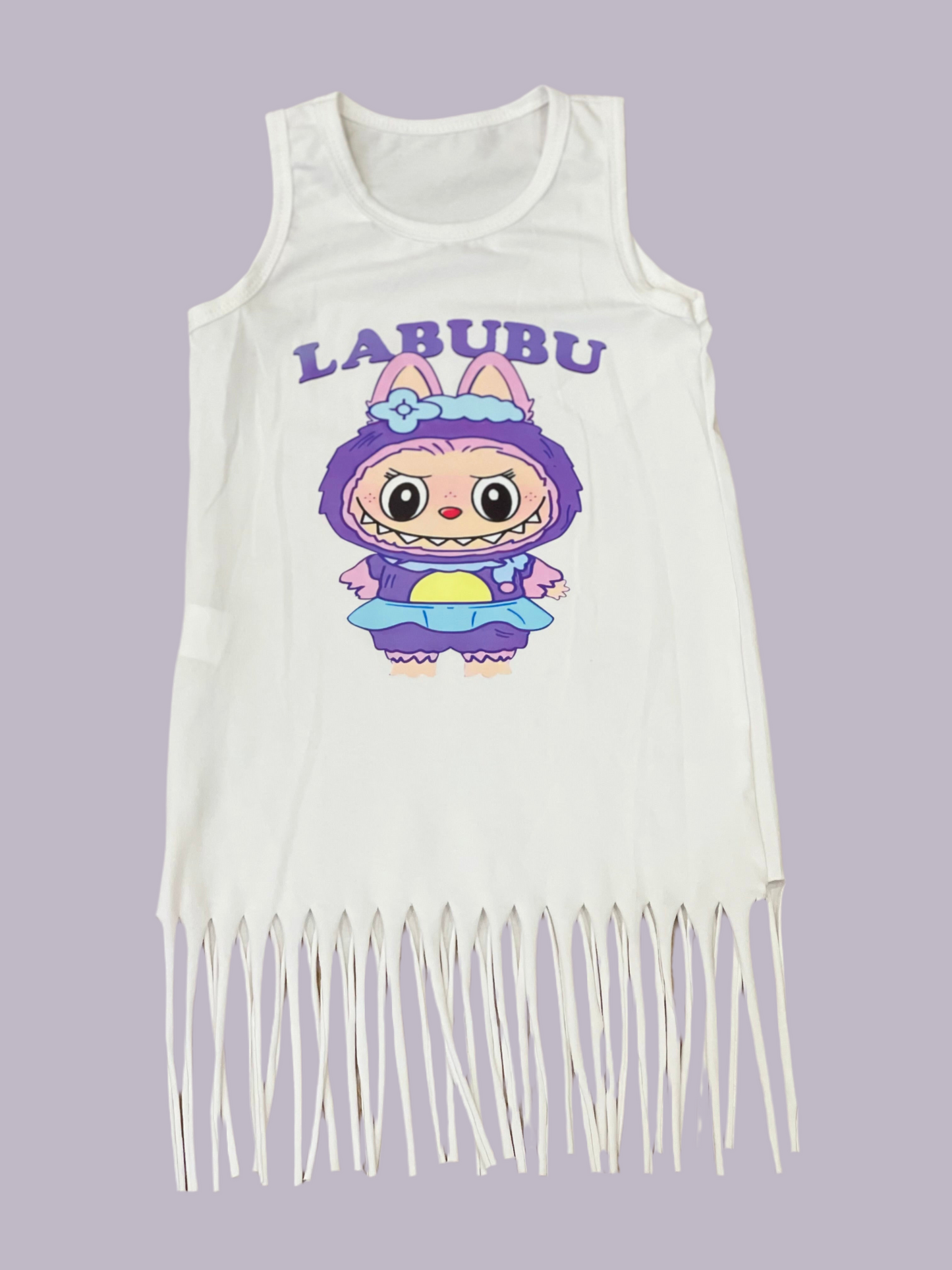 Vestido flecos Labubu - Pronta Moda