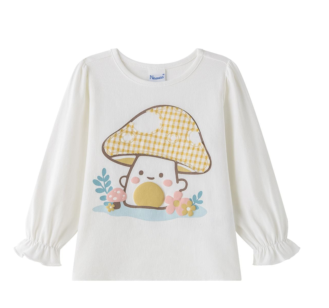 Camiseta niña 🍄🟫 seta - Newness