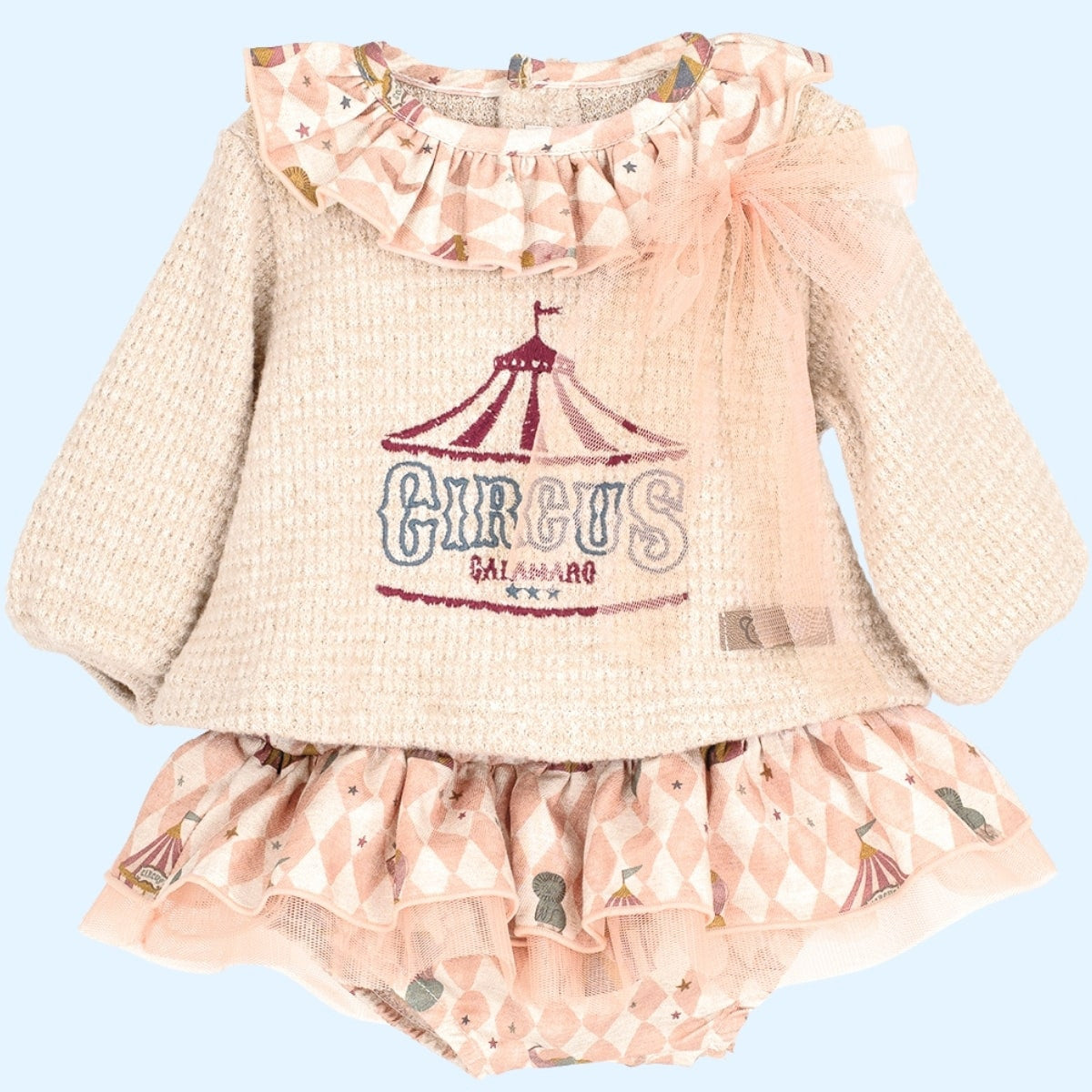 Conjunto de bebé niña Circus - Calamaro
