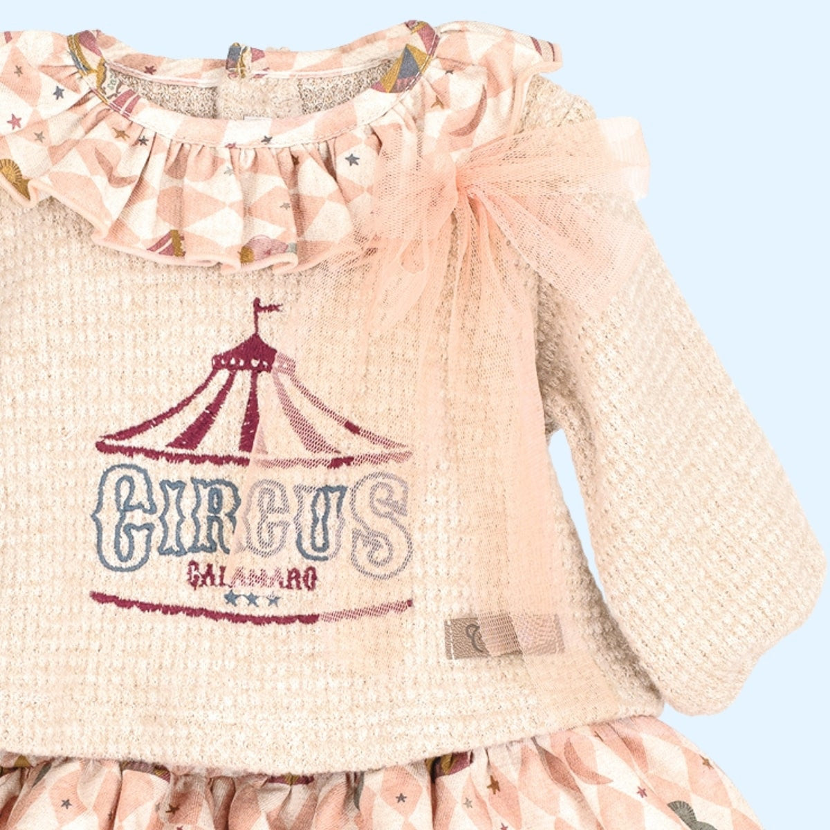 Conjunto de bebé niña Circus - Calamaro