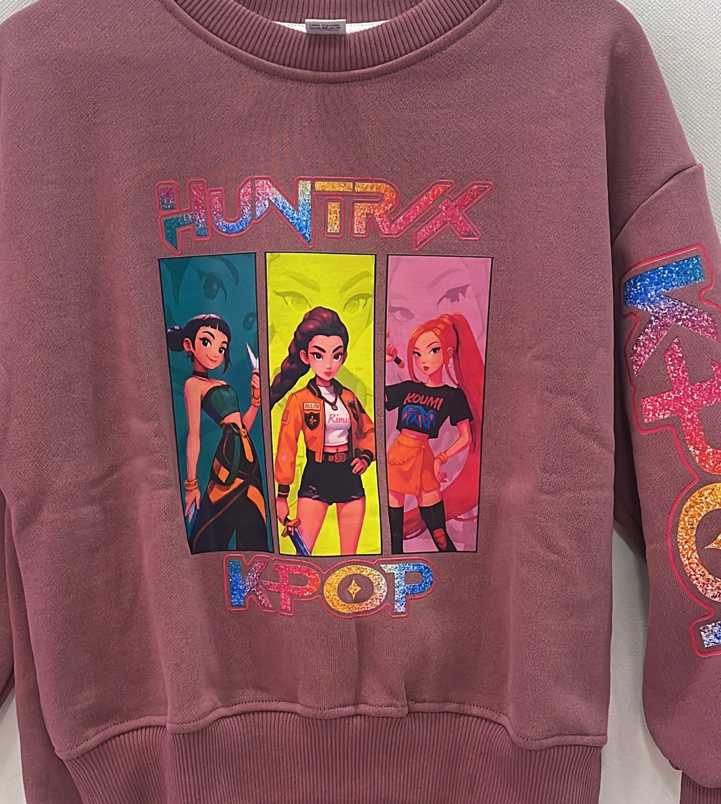 Chandal rosa vintage de K- pop - Pronta moda