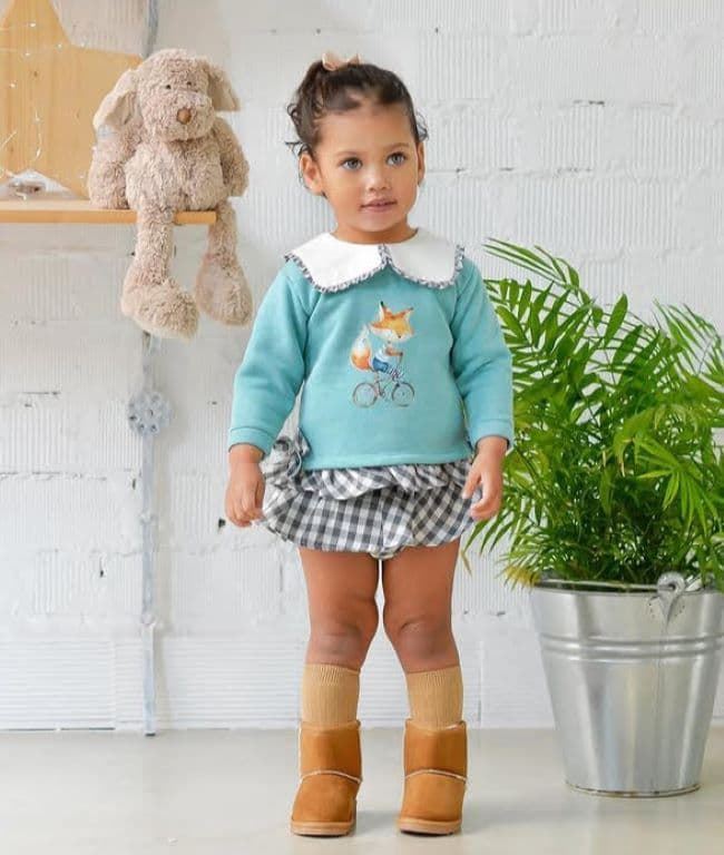 Conjunto en turquesa 🩵 - Pequeños Piratas