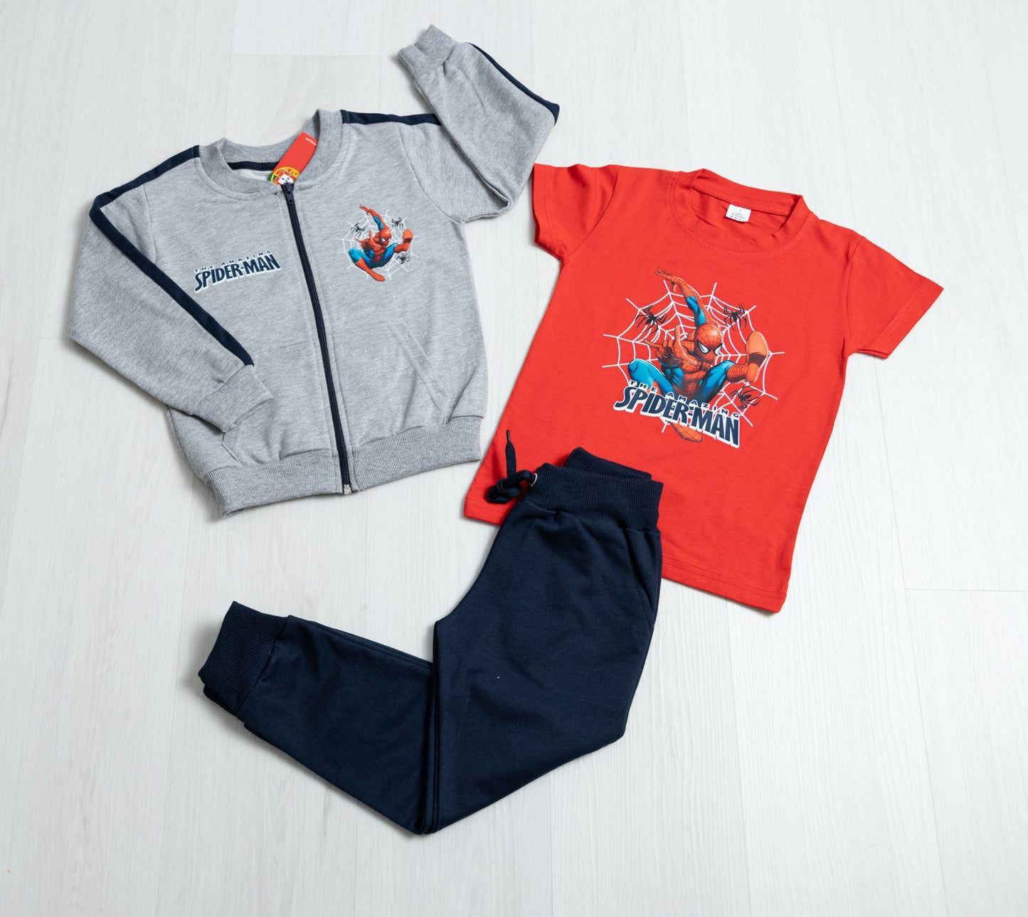 Conjunto primavera de 3 piezas de Spiderman