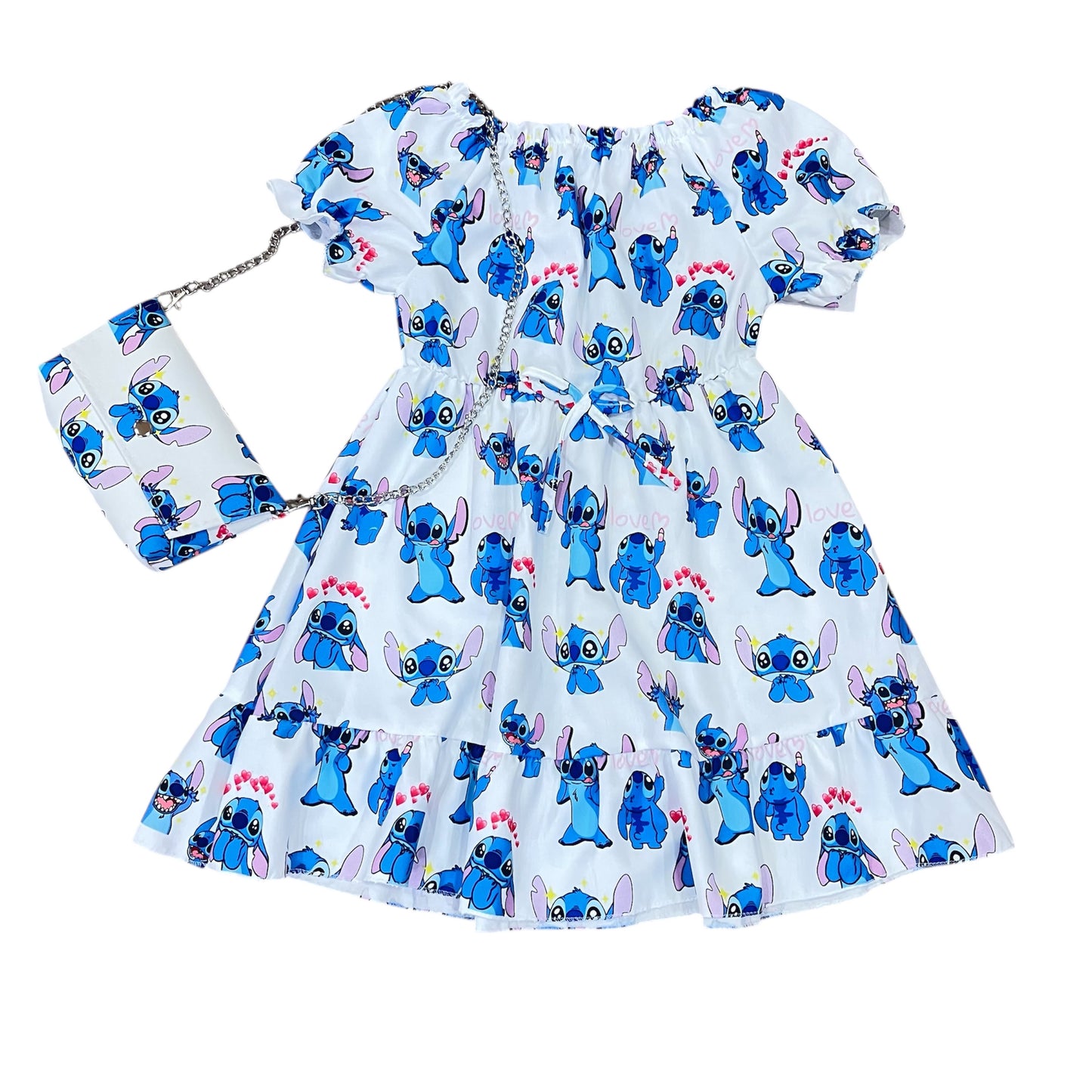 Vestido Stitch con bolso - Pronta Moda