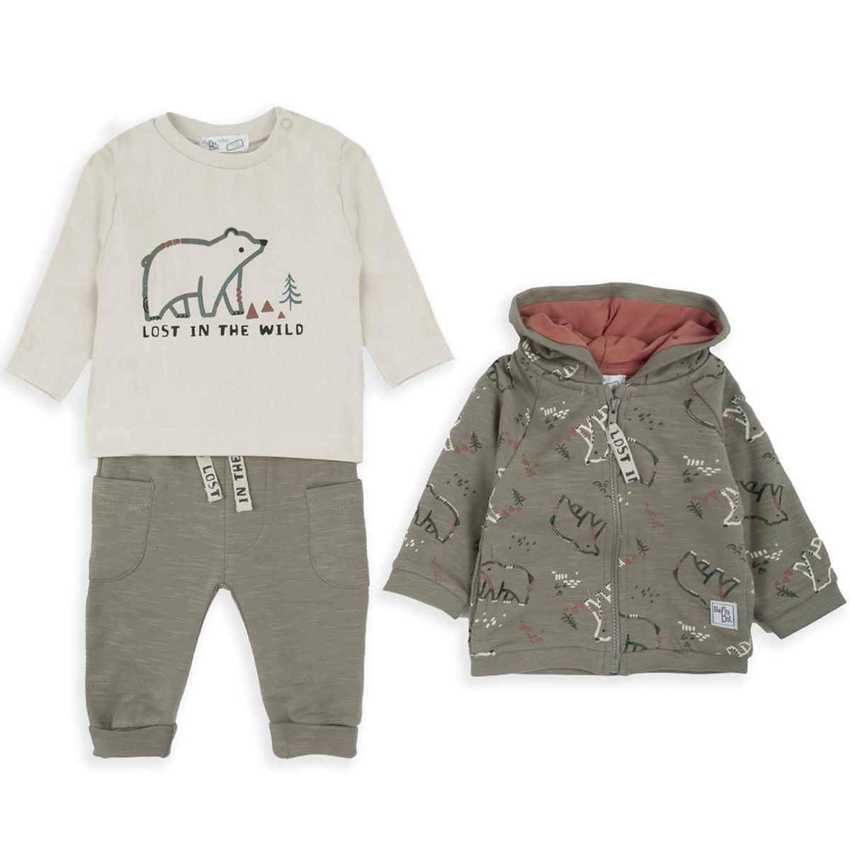 Chandal bebe tres piezas - Babybol