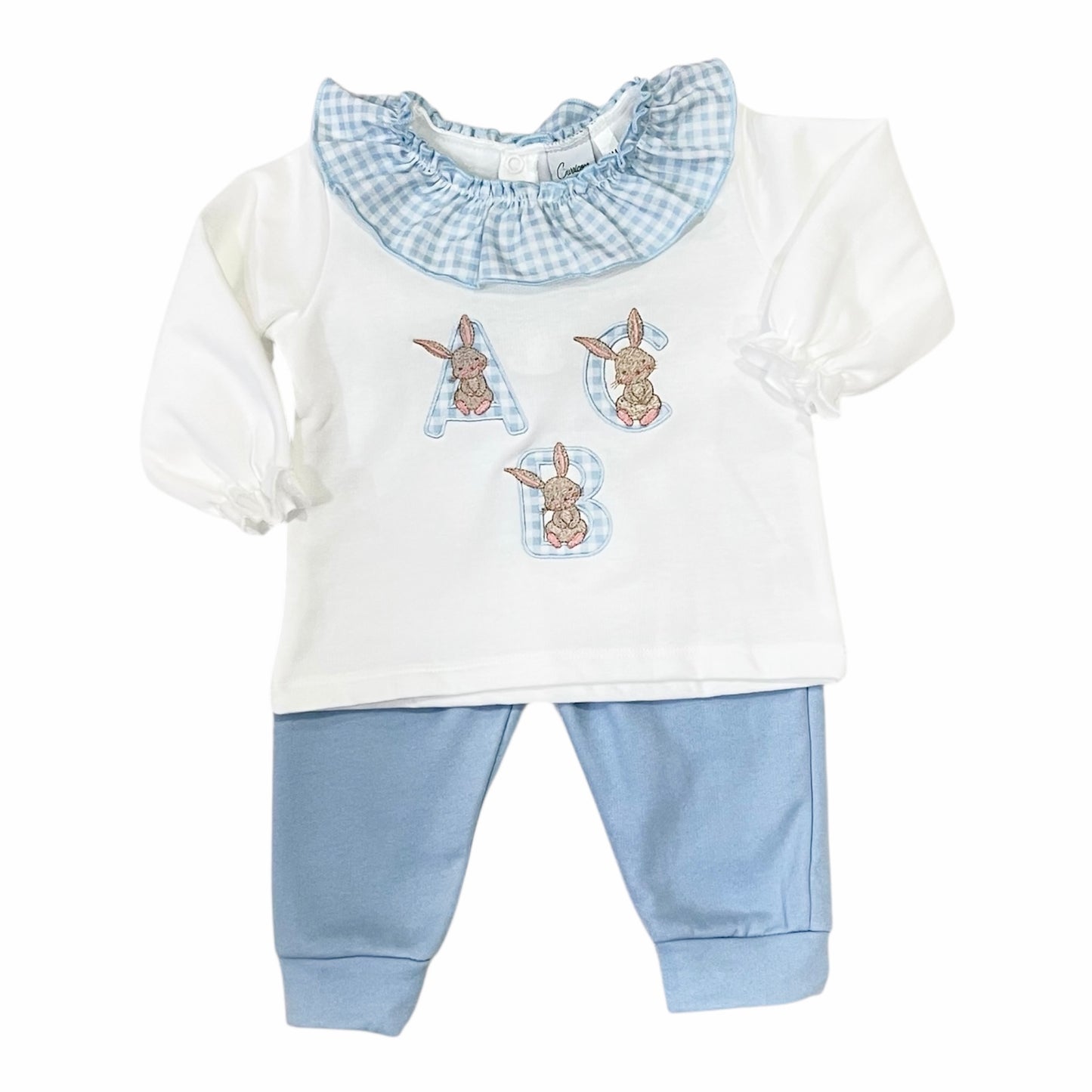 Conjunto chandal bebé niña letras