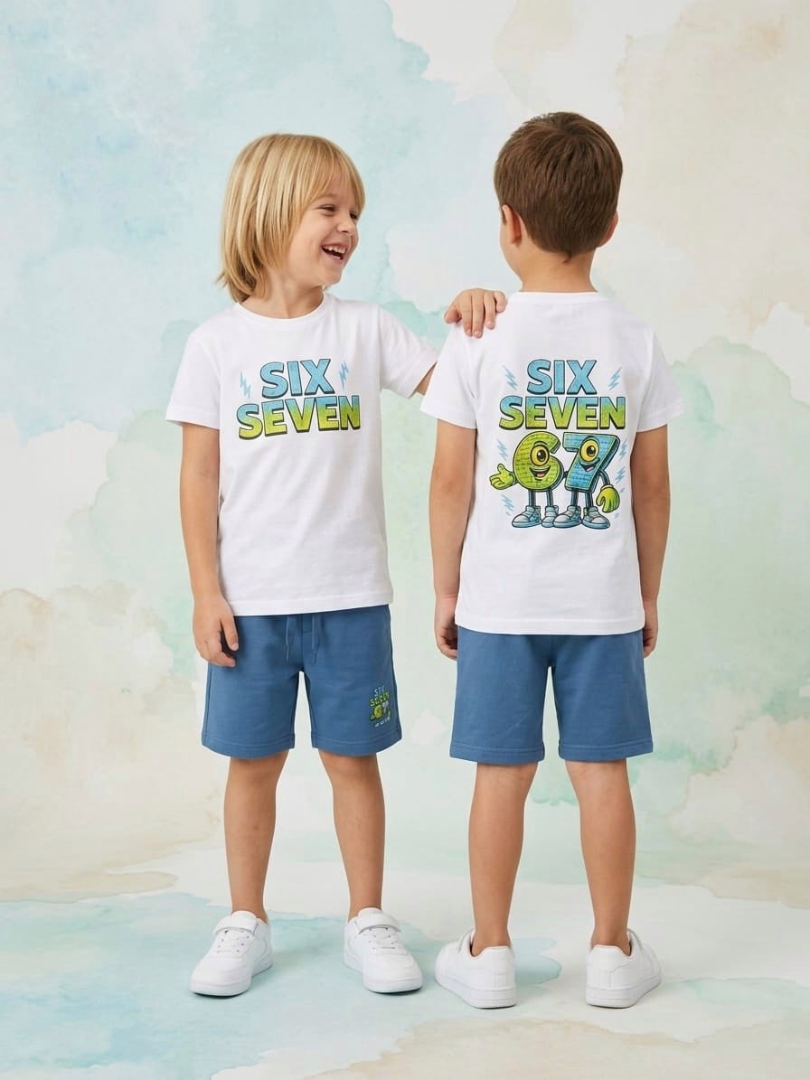 Conjunto niño six seven