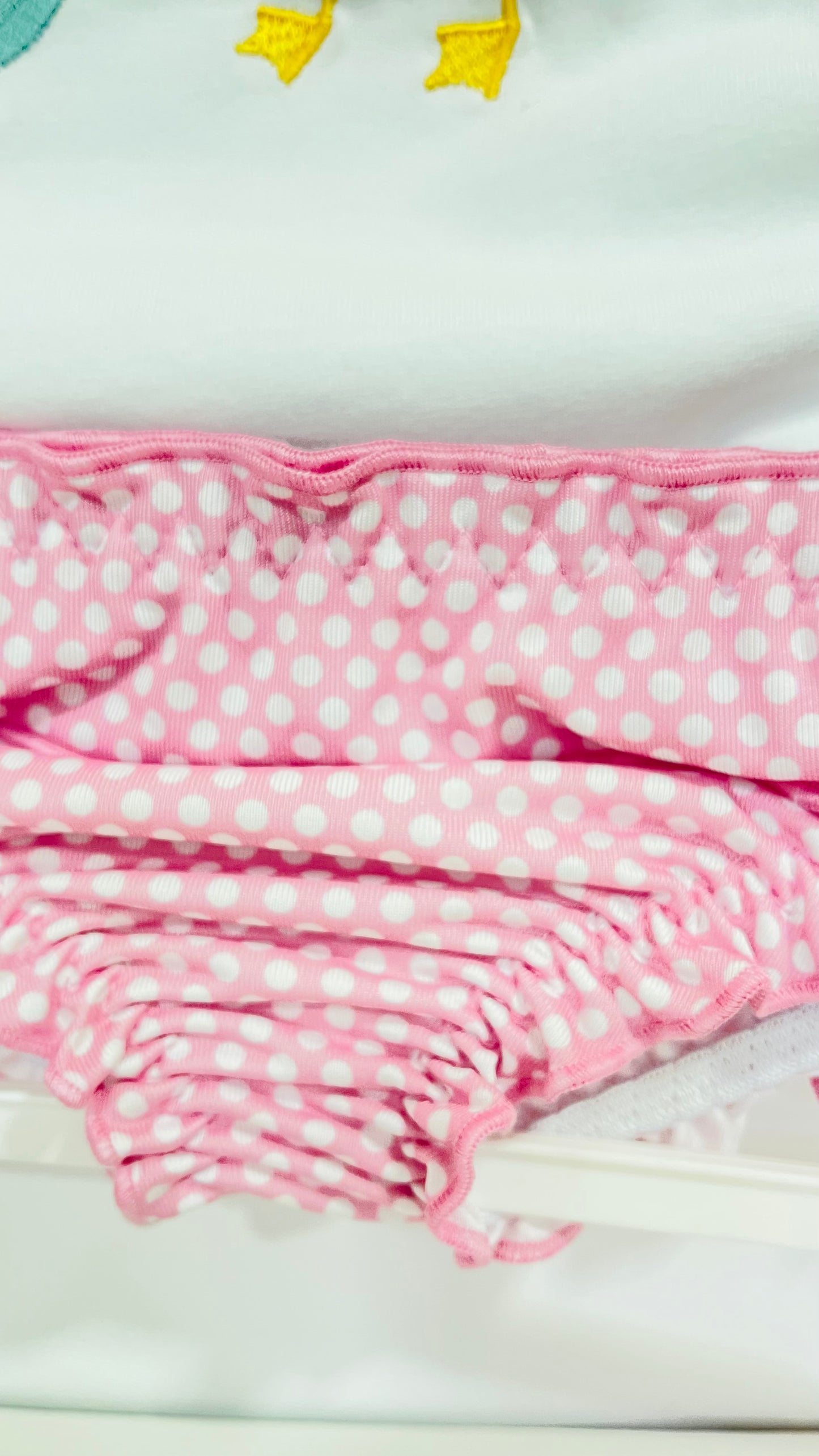 Conjunto patito de baño para niña bebé