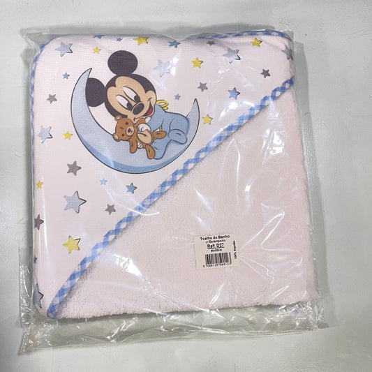 Capa baño Mickey azul