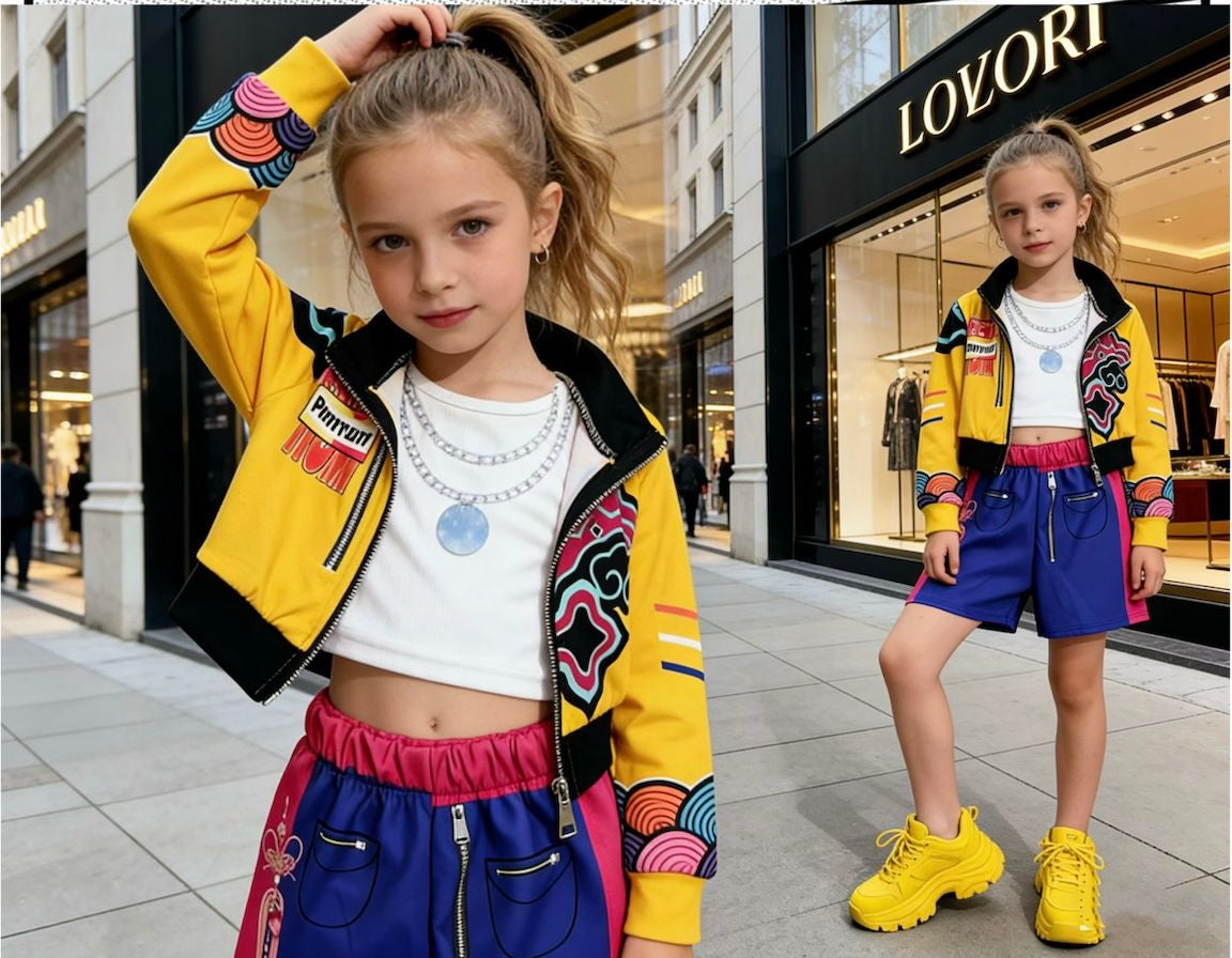 Conjunto 3 piezas K- Pop - Pronta Moda