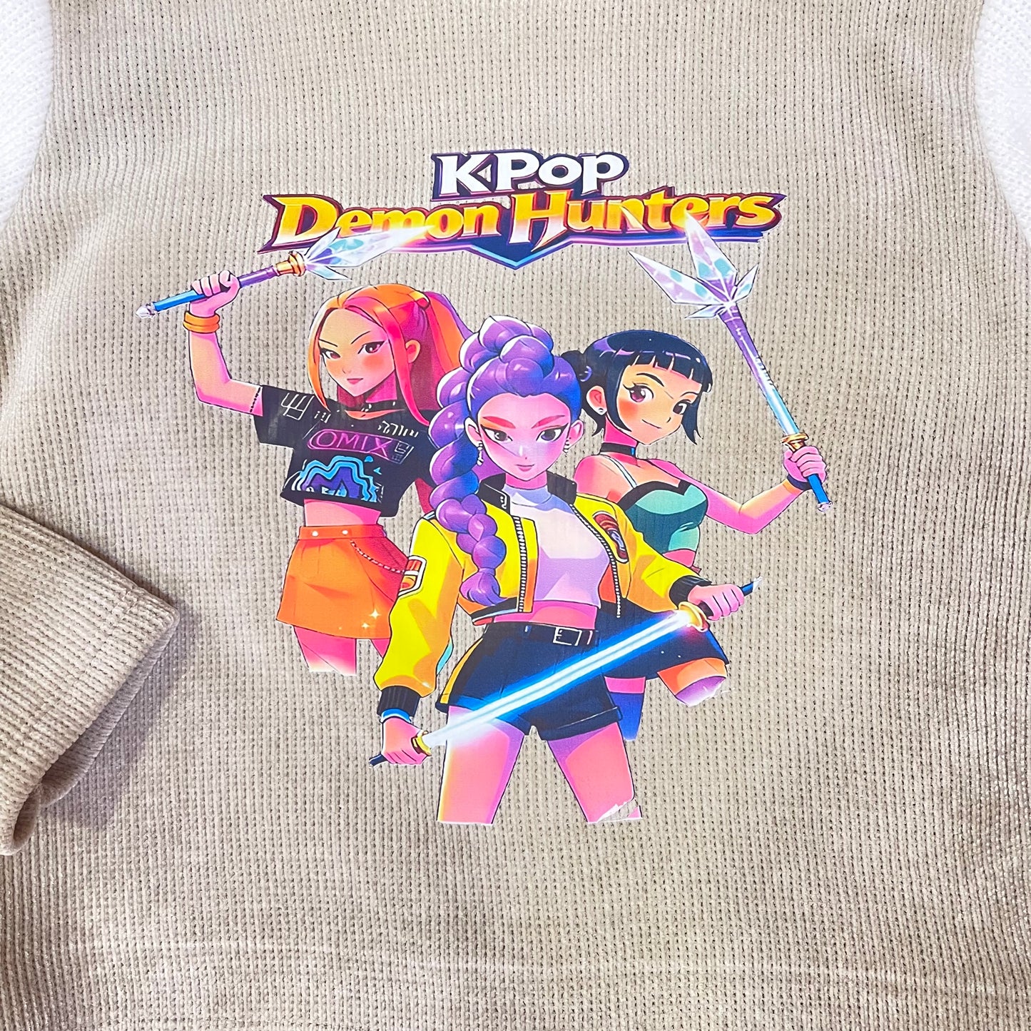 Chandal de niña K- Pop color arena - Pronta Moda