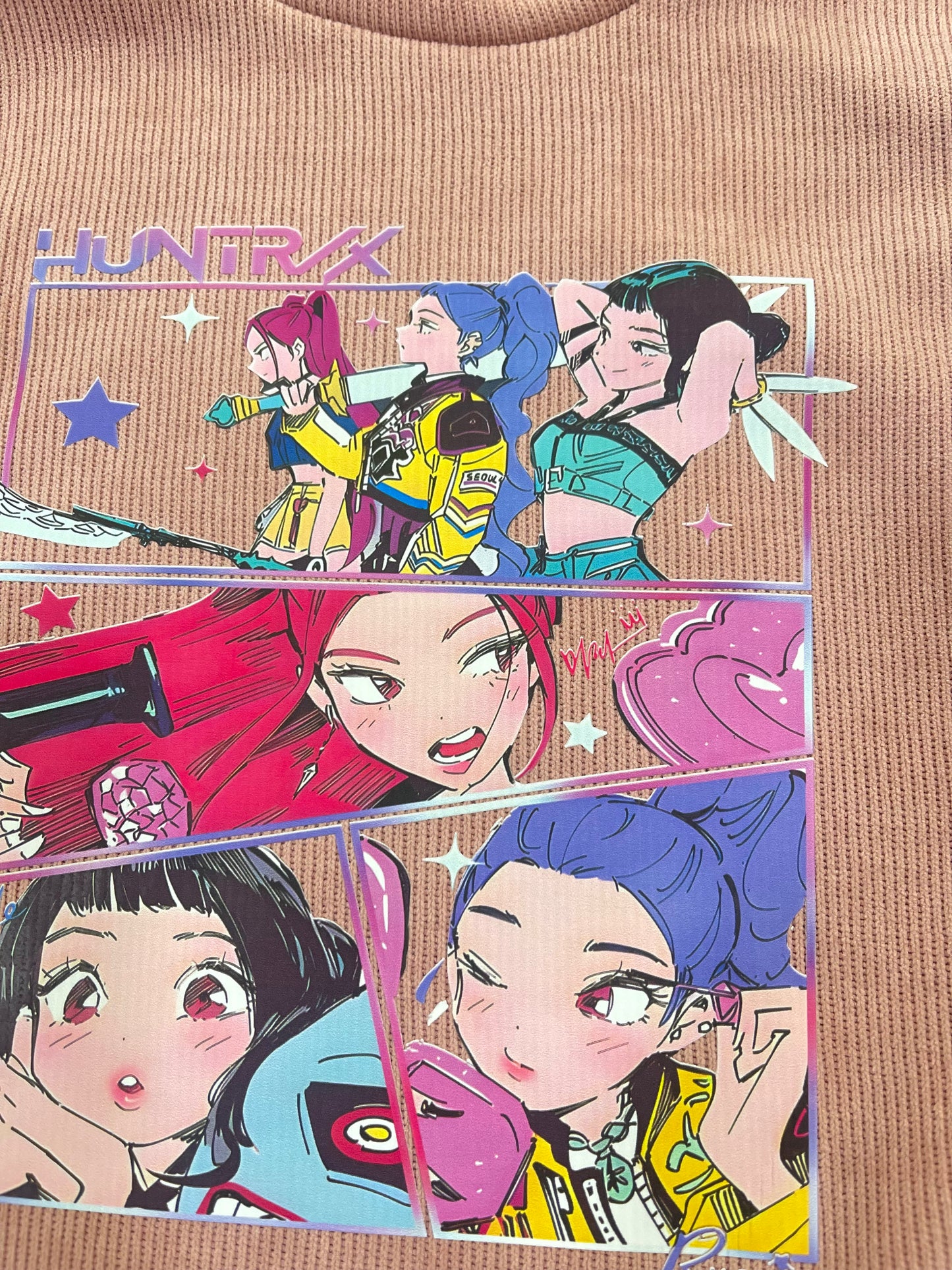 Chandal de niña K- Pop rosa palo - Pronta Moda