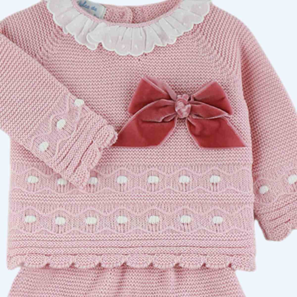 Conjunto bebé niña - Dulce de Fresa- invierno