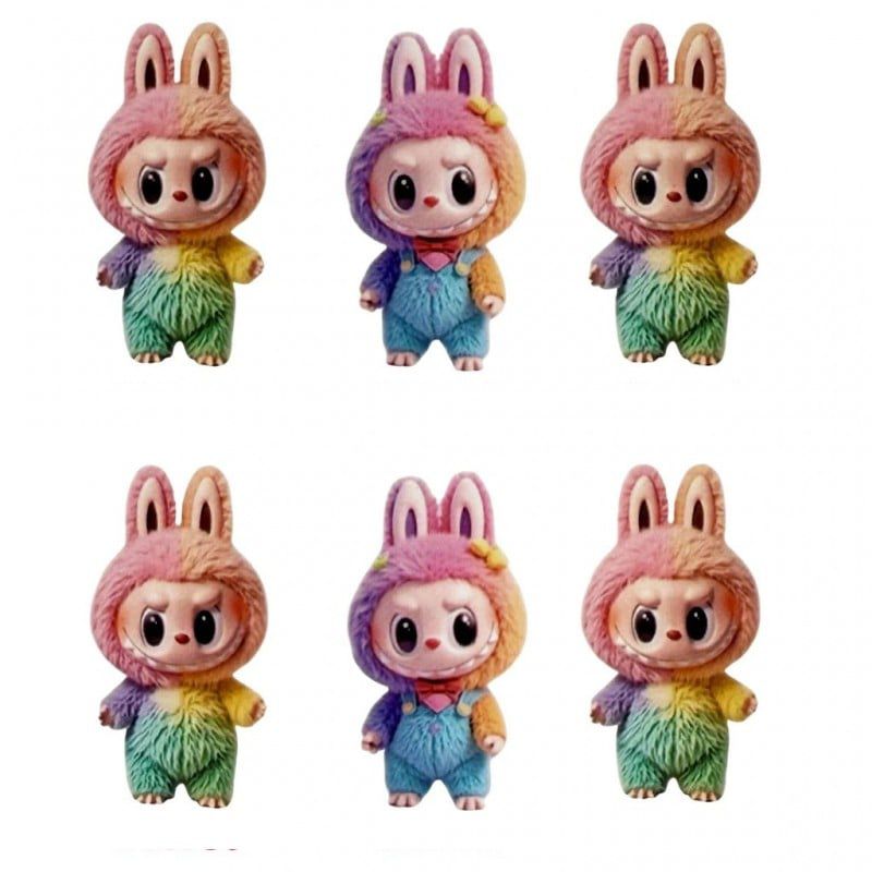 Caja misteriosa de Labubu de colores 4 generación