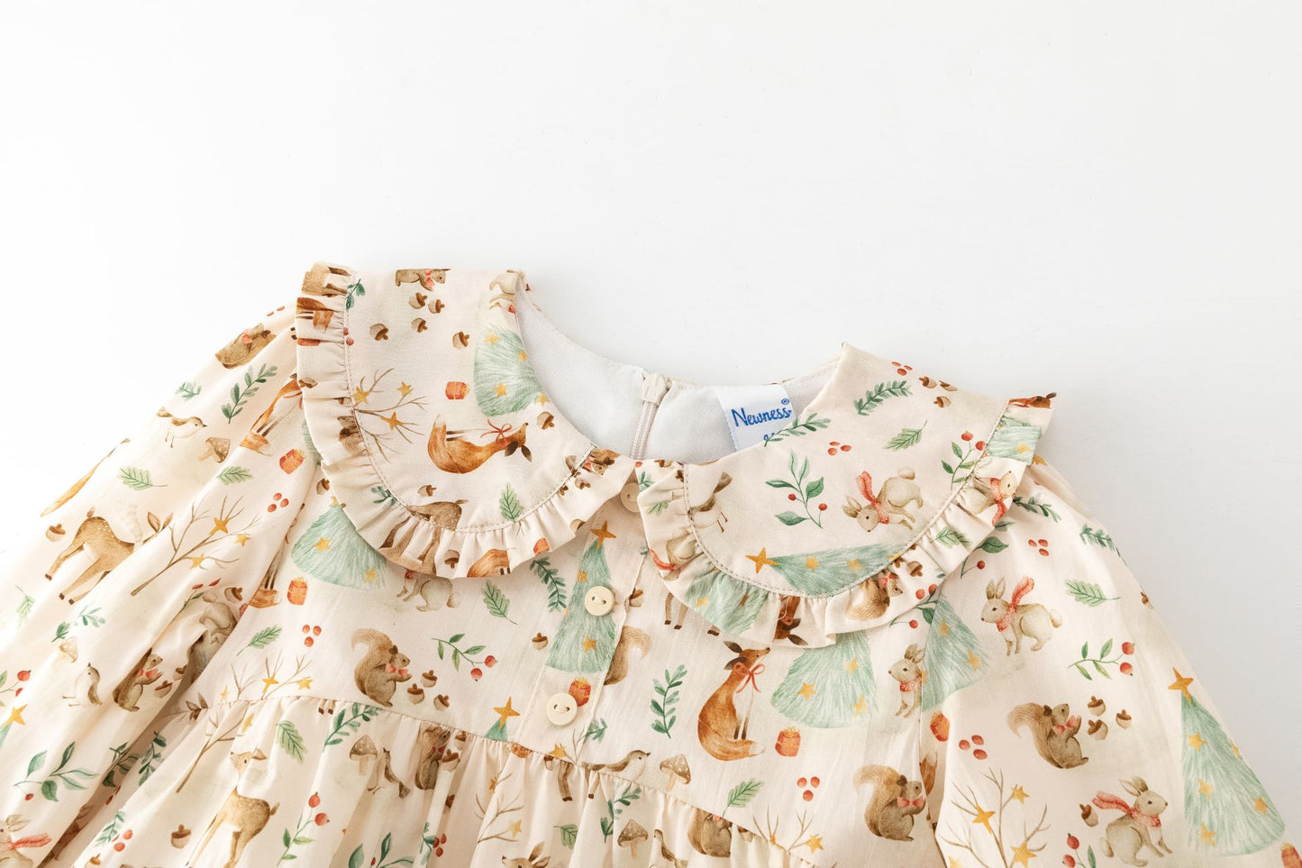 Vestido niña animalitos del bosque - Newness