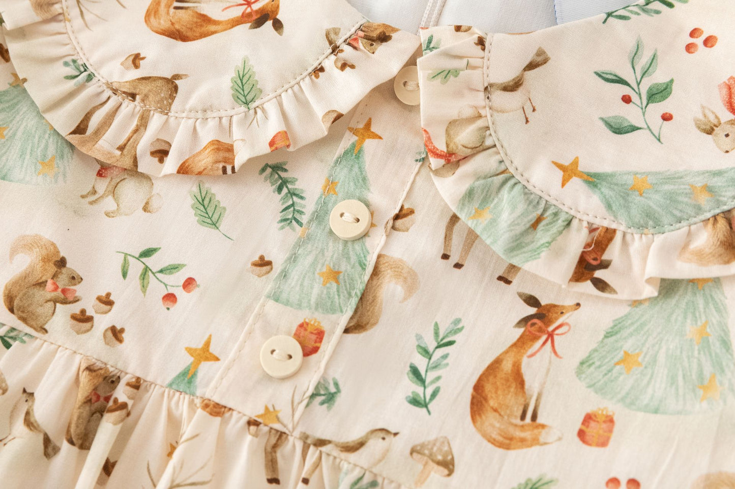 Vestido niña animalitos del bosque - Newness