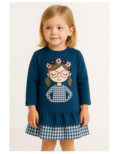 Vestido niña con gafas - Alma Petit