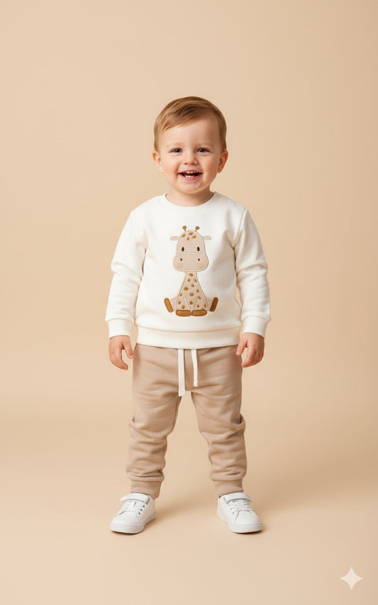 Chándal Bebé Jirafa Amigable