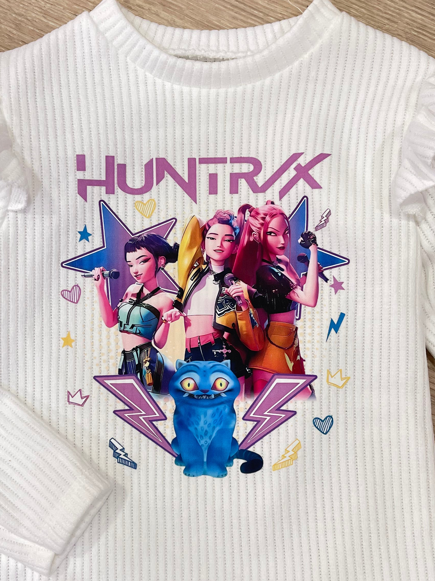 Camiseta en blanco k-Pop - Pronta moda