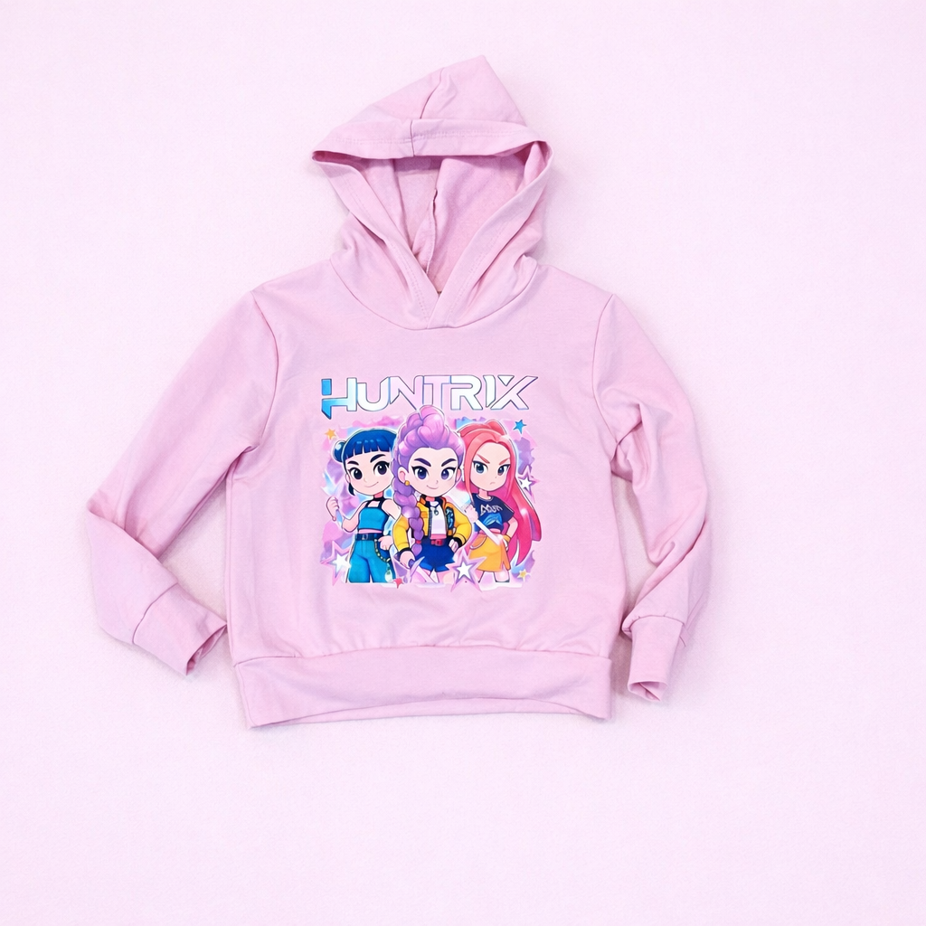 Sudadera rosa primavera k-Pop - Pronta moda