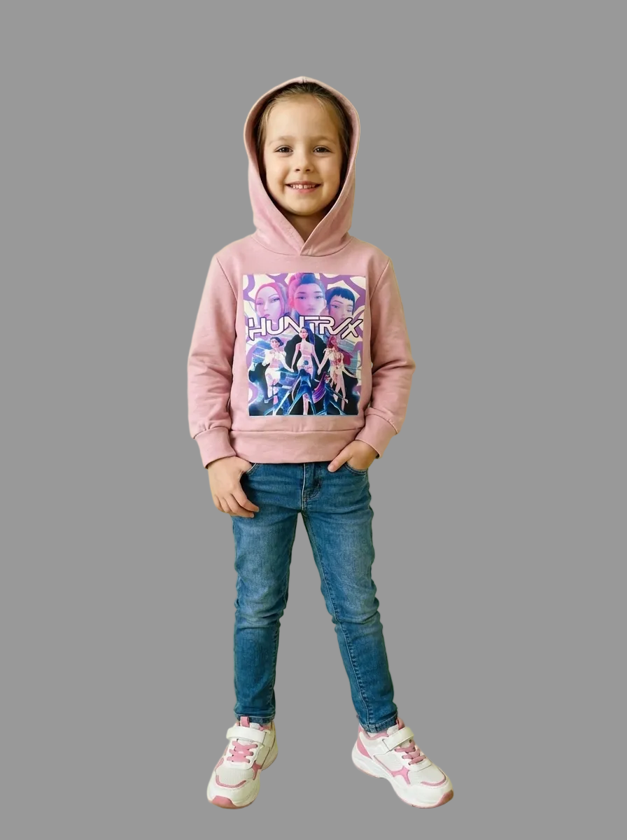 Sudadera k-Pop en rosa palo - Pronta moda