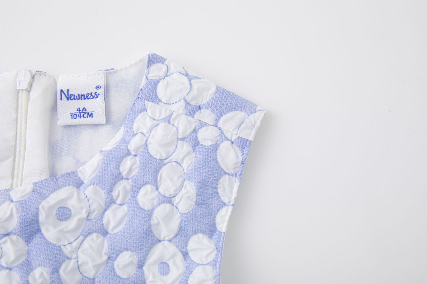 Vestido ceremonia azul de niña - Newness