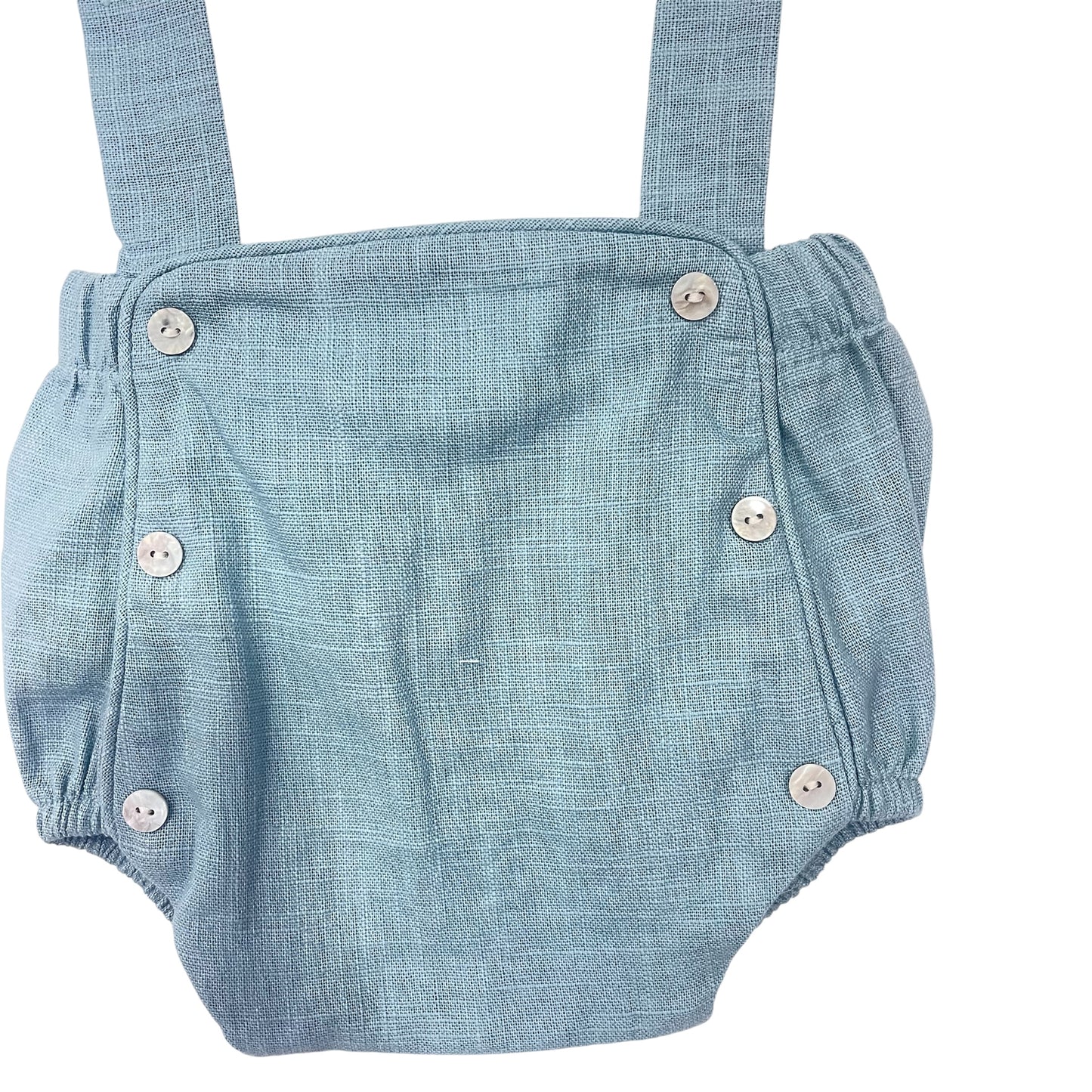 Conjunto ranita de niño en verde agua - Cosiendo Sueños