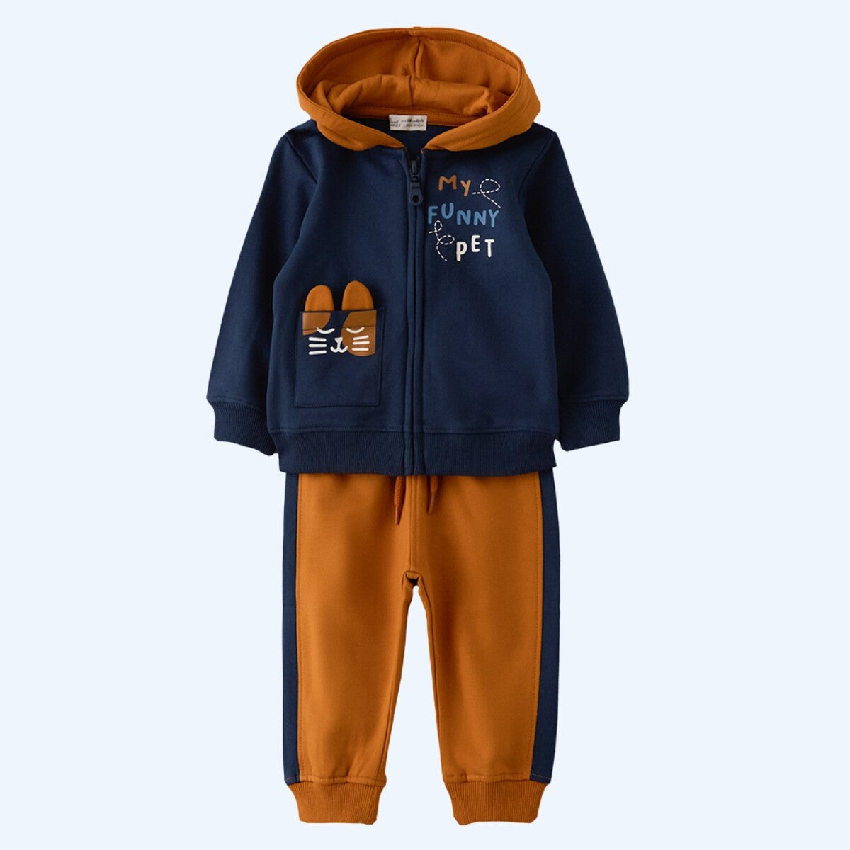 Chándal niño con cremarera - Street Monkey Invierno