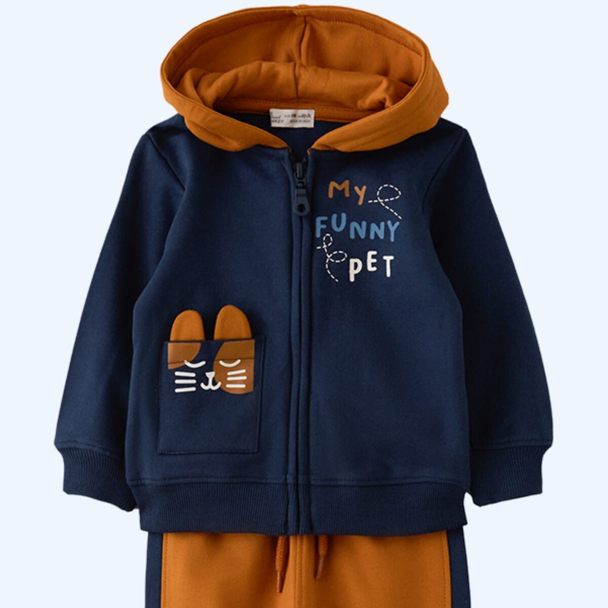 Chándal niño con cremarera - Street Monkey Invierno