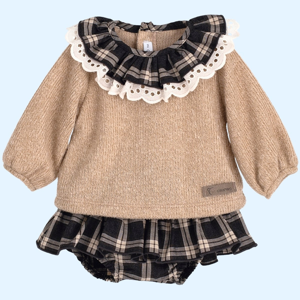 Conjunto de bebé niña con pololo Tramontana - Calamaro