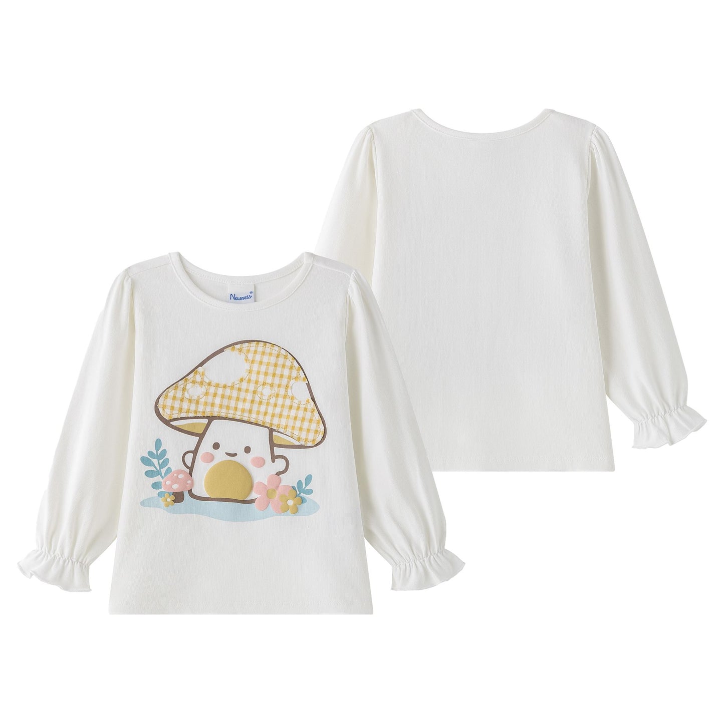 Camiseta niña 🍄🟫 seta - Newness