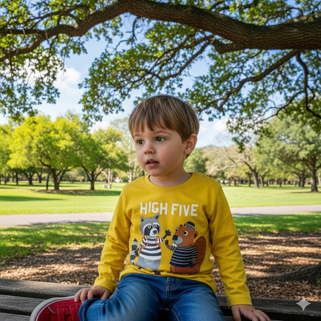 Camiseta manga larga niño - Energiers