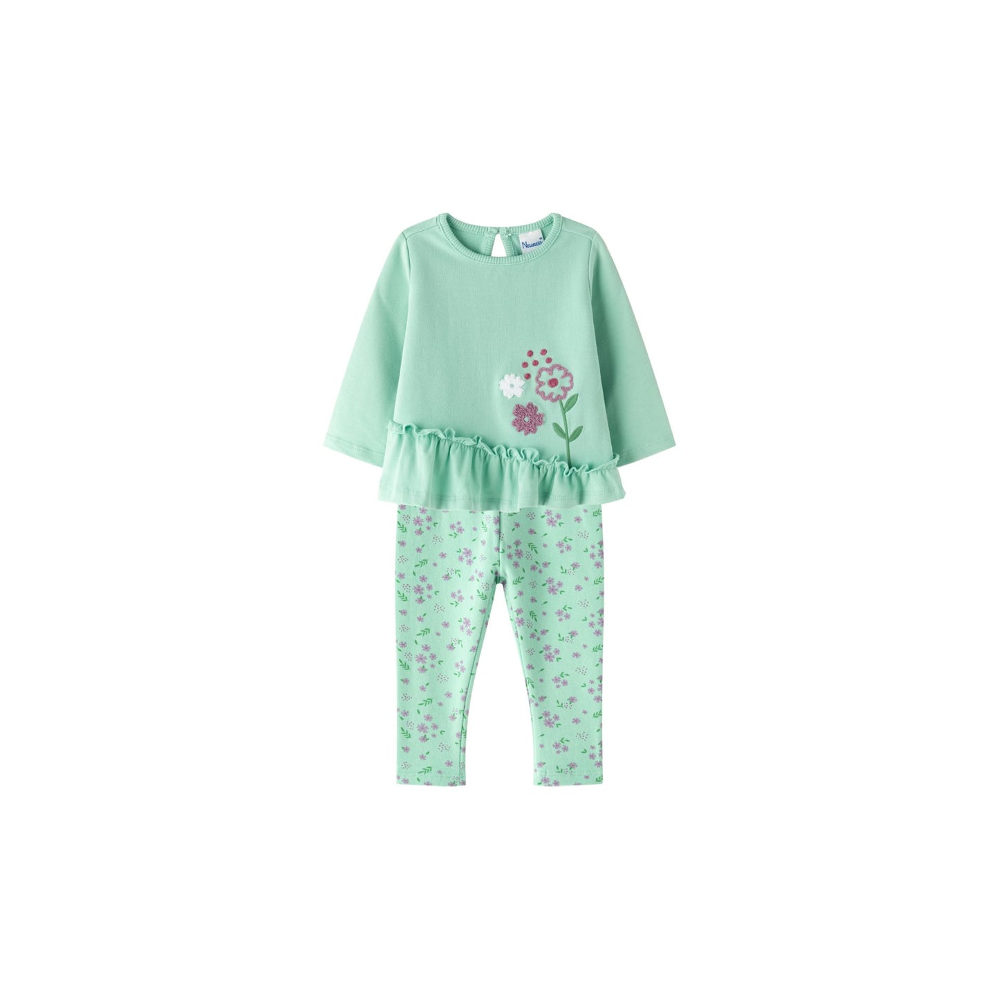 Chándal niña verde agua - Newness Invierno