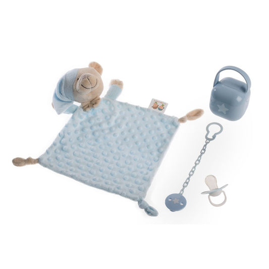 Juego Recien Nacido 4Pcs azul