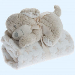 Muñeco con  Manta Beige - Gamberrito