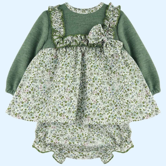 Chambrita Braguita Verde Jardín - Baby Ferr