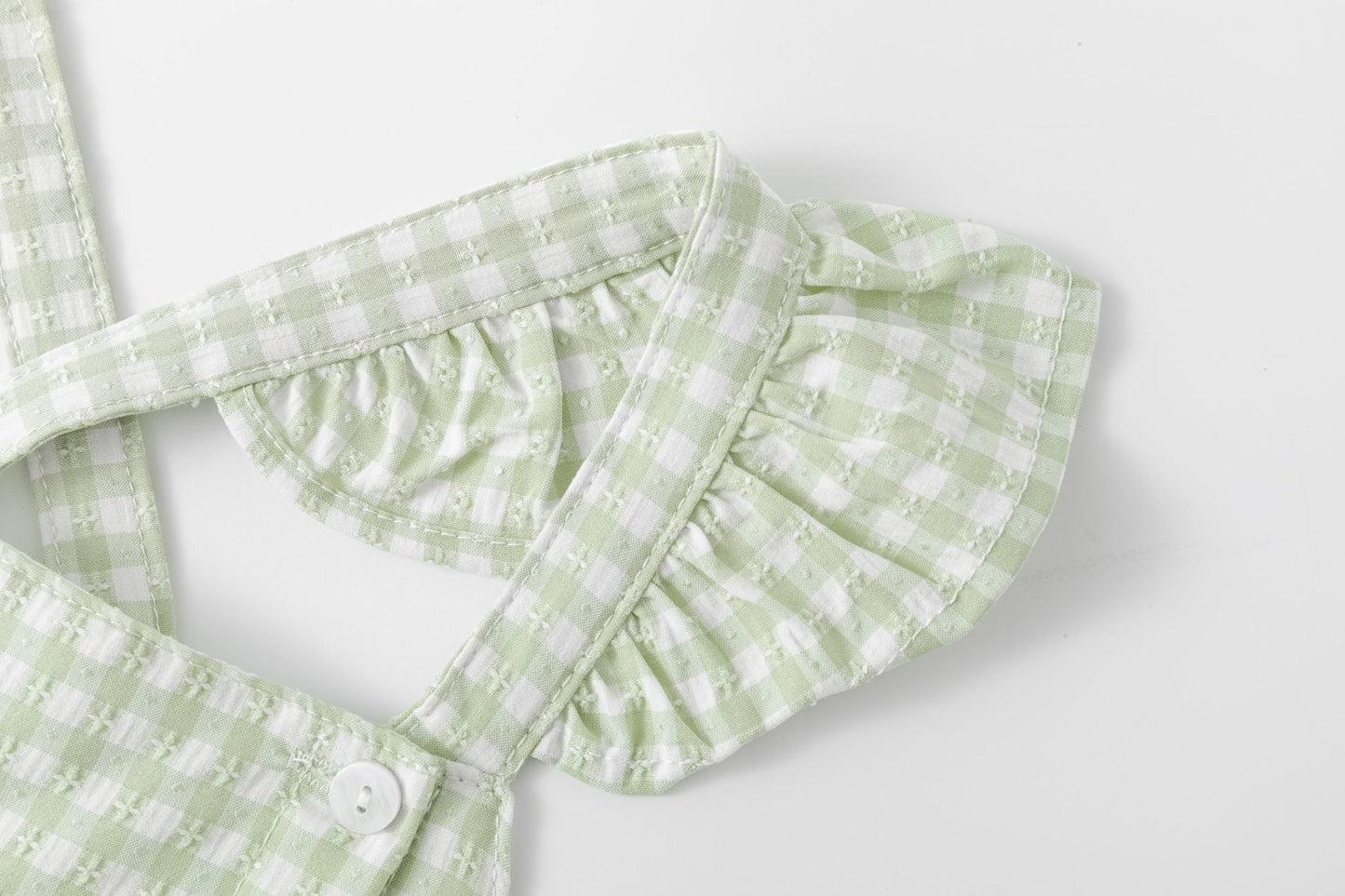 Vestido vichy en verde - Newness 2025