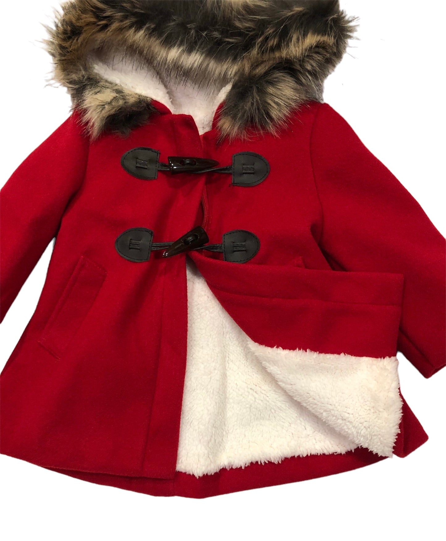 Abrigo paño - Detalle 2 - Moda Infantil Chicle