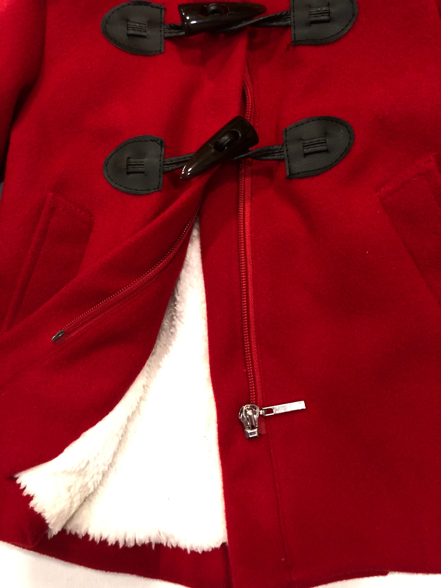 Abrigo paño - Detalle 3 - Moda Infantil Chicle