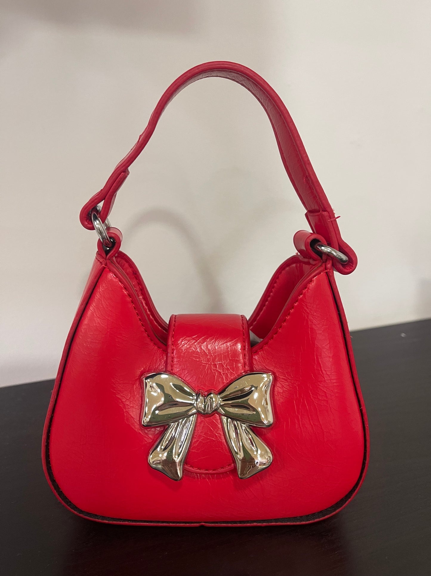 Bolso de niña en rojo - Frontal - Moda Infantil Chicle