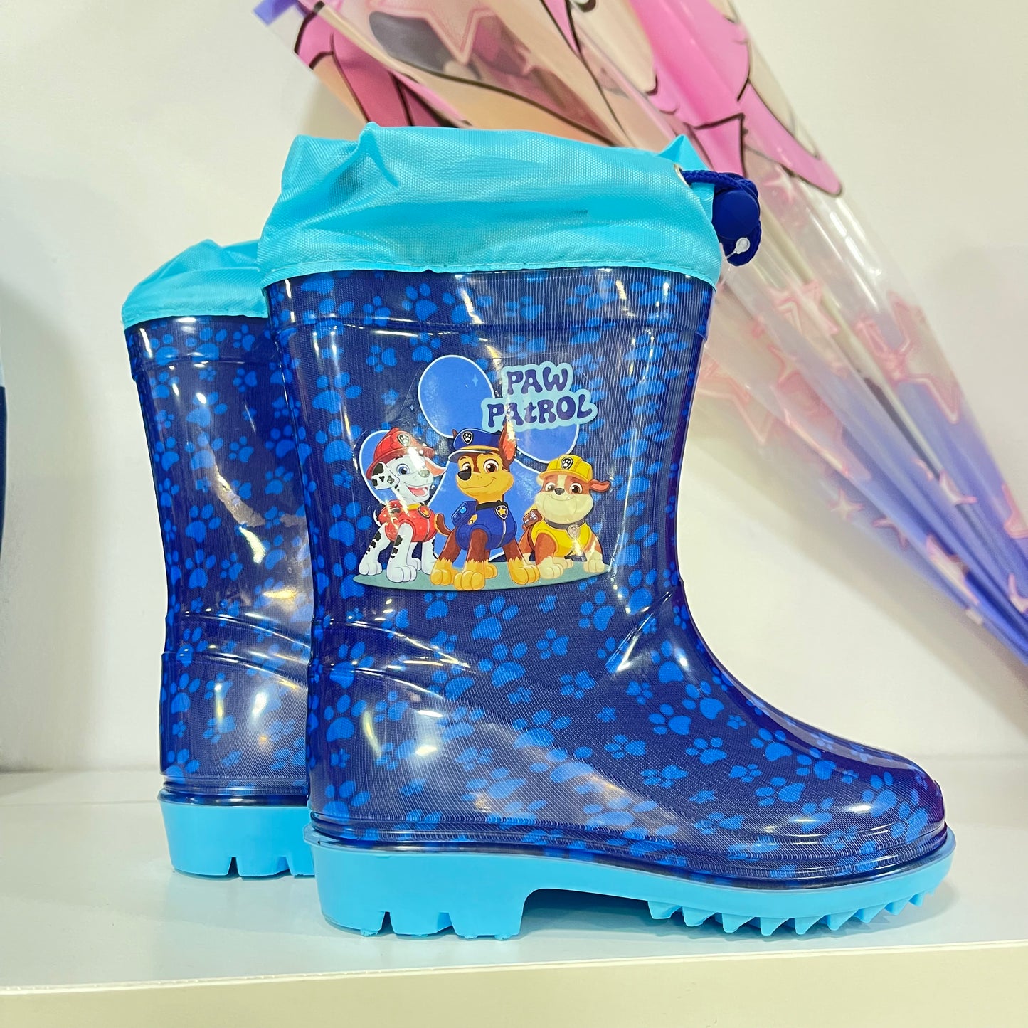Botas de agua azules - Patrulla Canina - Frontal - Moda Infantil Chicle