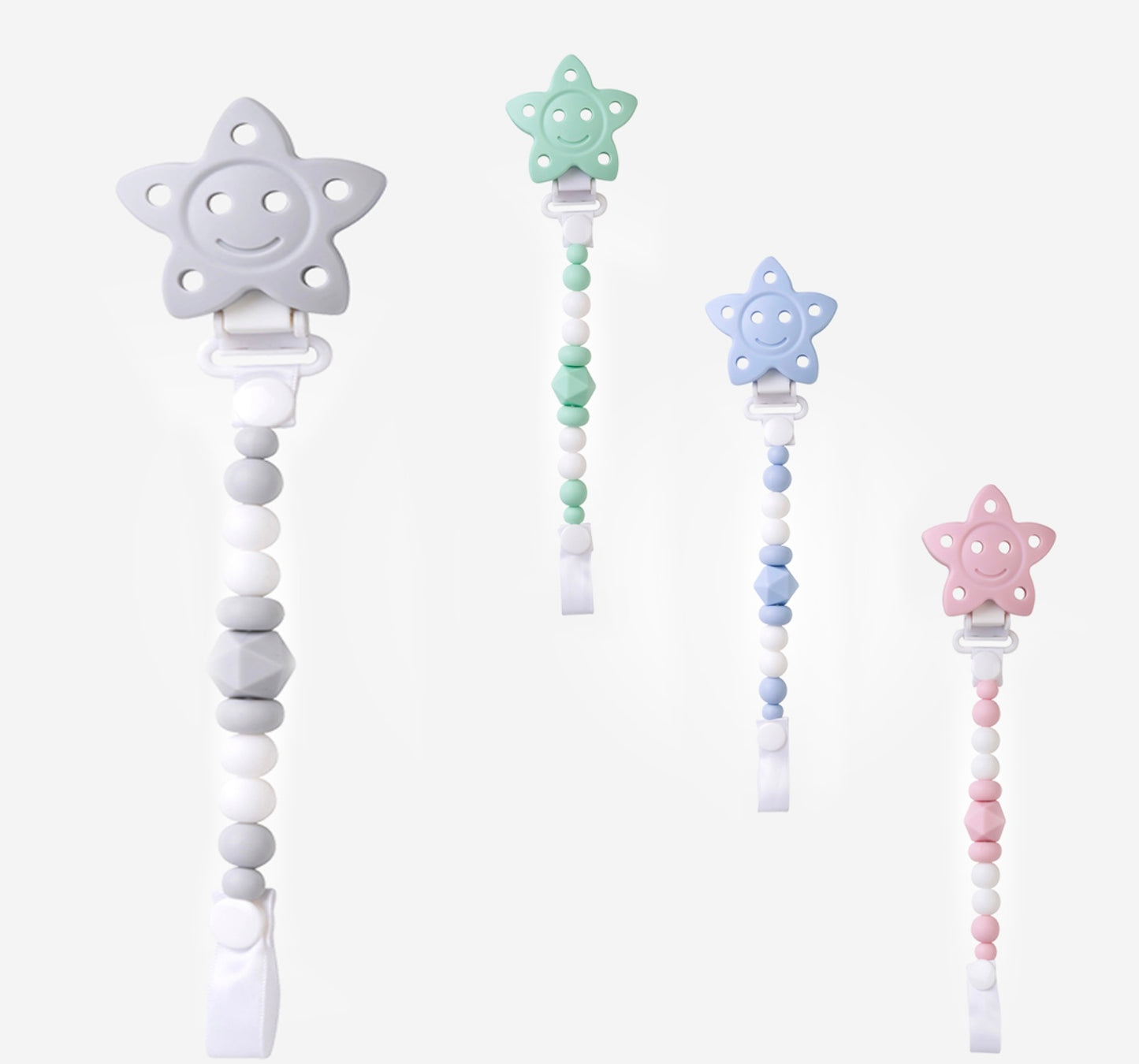 Cadenas de chupetes - Frontal - Moda Infantil Chicle