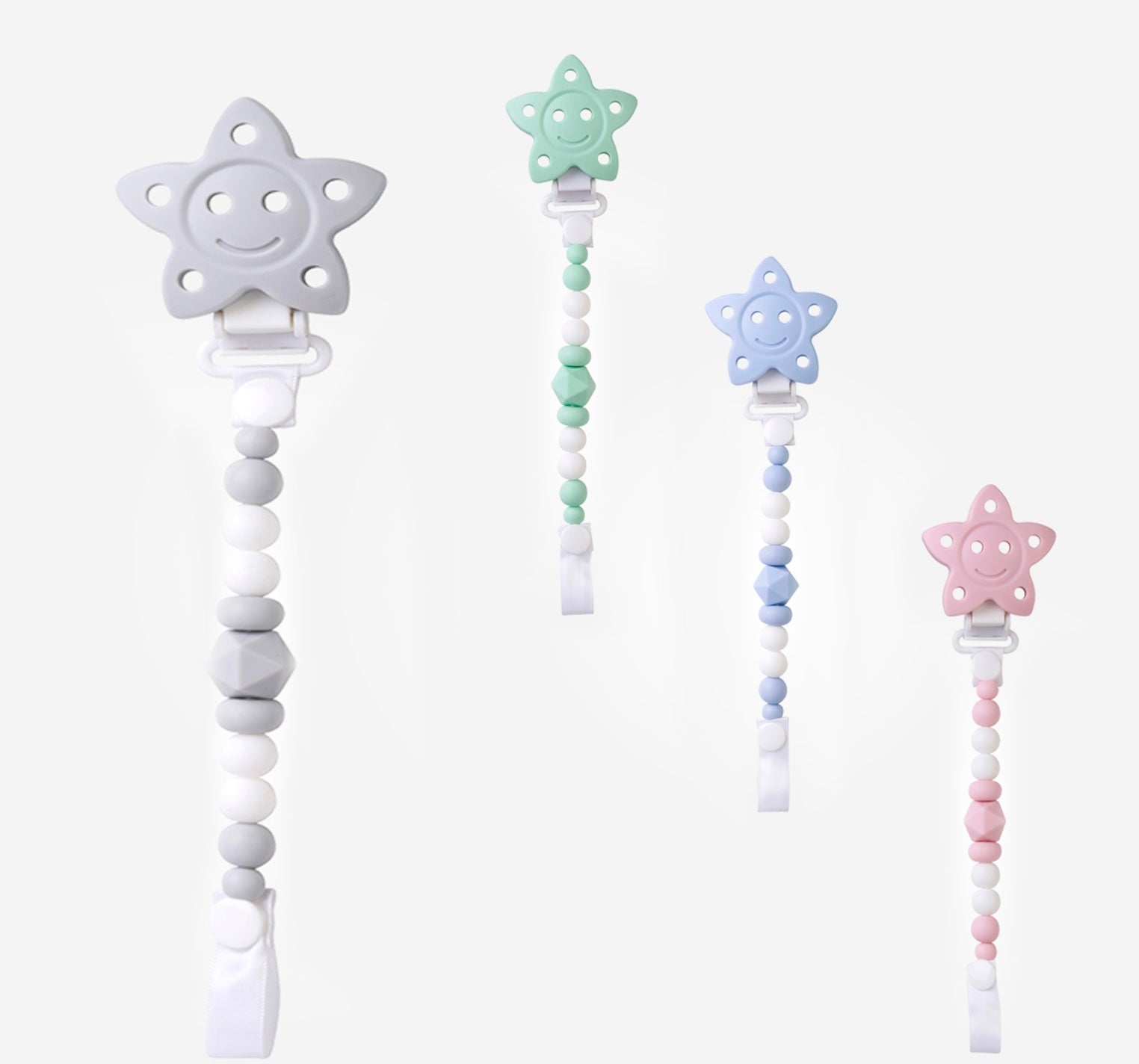 Cadenas de chupetes - Frontal - Moda Infantil Chicle